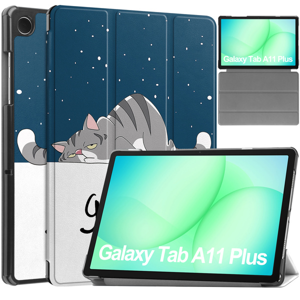 Etui do Samsung Galaxy Tab A11+ Plus 10.9 2025 / A9 Plus - ochronne z podstawką, dostęp do portów i przycisków