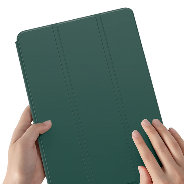 Etui Smart do Lenovo Idea Tab Pro / Pro MT 2025, zielone - ochronne z podstawką, dostęp do portów i przycisków