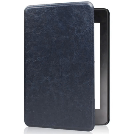 Etui Leather Handle Kindle Paperwhite 6/ Colorsoft/ Signature Edition- Navy