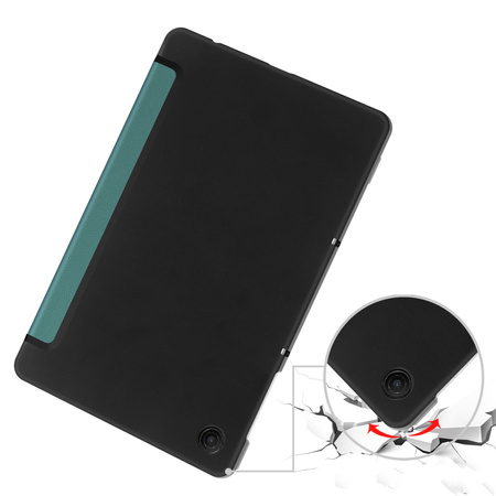 Etui Smart do T-Mobile T Tablet 2 10.1 5G 2025 z klapką, zielone - ochronne z podstawką