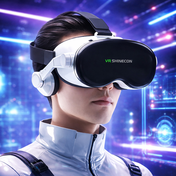 Okulary VR 360 Shinecon G18E - do smartfona na filmy, gry i VR wirtualna rzeczywistość
