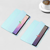 Etui Clear Pencil do Samsung Galaxy Tab S11 11 SM SMX736 z klapką, niebieskie - ochronne
