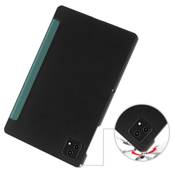 Etui Smart Case do T-Mobile T Tablet 5G 10.36, zielone - ochronne z podstawką, dostęp do portów i przycisków