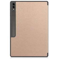 Etui Smart do Galaxy Tab S9 Ultra / S10 Ultra 14.6 X910 X916 X926, różowe złoto - ochronne z podstawką