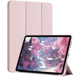 Etui Smart Case do Redmi Pad SE 8.7 2024, różowe - ochronne z podstawką, dostęp do portów i przycisków