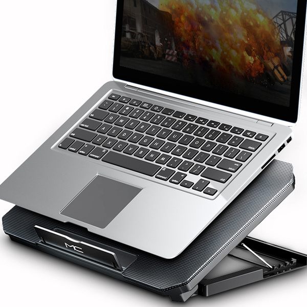 Regulowana Podstawka chłodząca pod laptop 12-17″ antypoślizgowa, biały