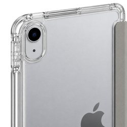 	Etui Crystal do Apple iPad 10.9 10 2022 / iPad 11 A16 2025 Gen 10 11, szare - ochronne z podstawką