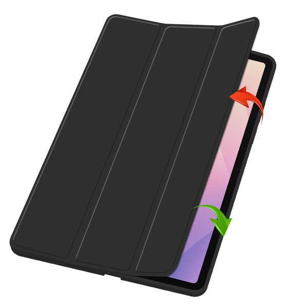 Etui Smart Pencil do Samsung Galaxy Tab S11 11 SM SMX736 z klapką, czarne - ochronne