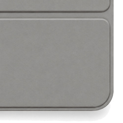 Etui Smart Pencil do iPad Air 11 M4 M3 M2, 2026/ 25/ 24, gen. 8/ 7/ 6, szare - ochronne z podstawką