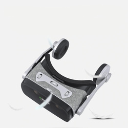Zestaw Okulary 3D VR Shinecon G07E + Gamepad - do smartfona na filmy, gry i VR