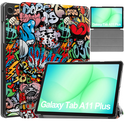 Etui Graphic Galaxy Tab A11+ / A9+ - Graffiti