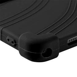 Etui Armor do Lenovo Tab M11 10.95 331FC / Tab M11, czarne - ochronne z podstawką, dostęp do portów i przycisków