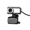 WebCam 8808 black webcam with microphone and universal mounting clip
