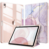 Etui Graficzne do Apple iPad 10.9 2022 Gen 10 / 11 2025 A16 Gen 11 z klapką, różowe - ochronne z podstawką