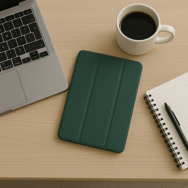 Etui Smart z uchwytem rysik do Samsung Galaxy Tab S9 / S9 S10, zielone - ochronne z podstawką