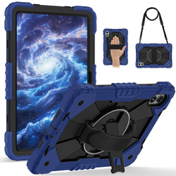 Etui pancerne z uchwytem do Redmi Pad Pro 2 12.1" 2025/ Pad Pro 2024/ Poco Pad M1, granatowe