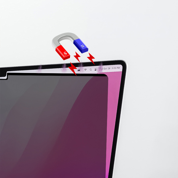 Filtr magnetyczny prywatyzujący do Apple MacBook Air 13 M2 / M3 / M4