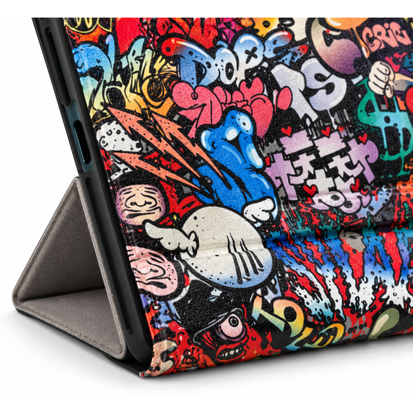 Etui graficzne do Lenovo Yoga Tab Plus 12.7 2025 TB520FU ZAEG0022PL z klapką i podstawką