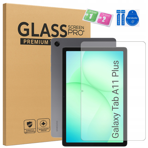 Szkło hartowane matowe do Samsung Galaxy Tab A11+ Plus 10.9 2025 / A9+ Plus 11 2023 - pełne pokrycie