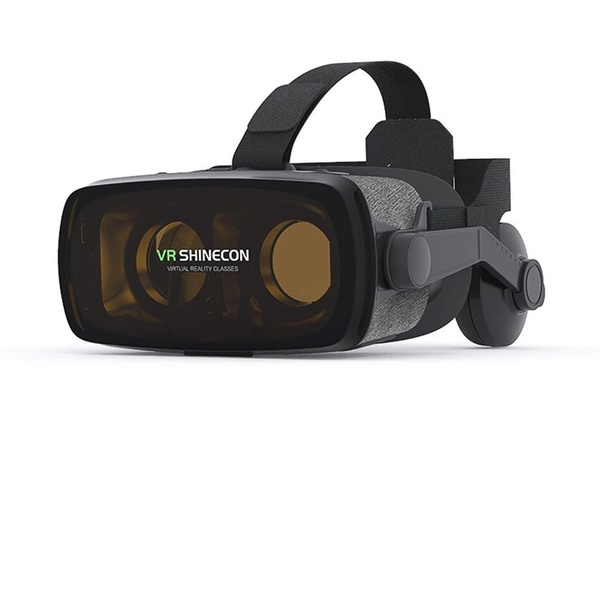 Okulary 3D VR Shinecon G07E słuchawki BT do smartfona gogle opaska Pilot