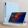 Etui Smart z uchwytem rysik do Samsung Galaxy Tab S9 / S9 S10, niebieskie - ochronne z podstawką