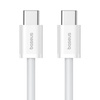 Kabel Baseus Superior Series ll USB-C - USB-C 30W 480Mb/s 1m - biały