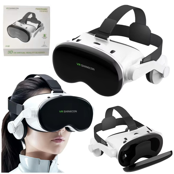 Okulary VR 360 Shinecon G18E - do smartfona na filmy, gry i VR wirtualna rzeczywistość