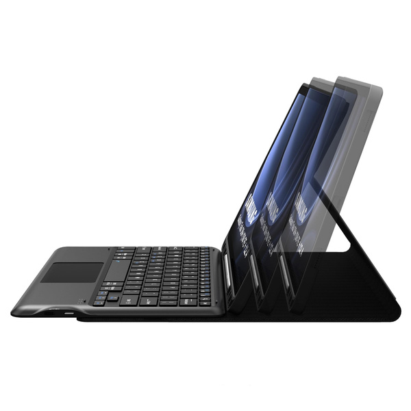 Etui z klawiaturą touchpad do Galaxy Tab S10 Lite 10.9" SM-X406 SM-X400 2025 ochronne czarne