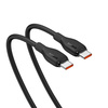 Kabel Baseus Pudding Series USB-C 100W 1,2m, czarny