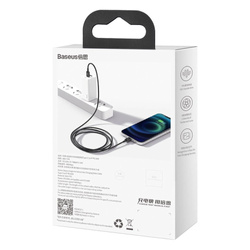 Kabel Baseus Superior Series USB-C / Lightning PD 20W 1 m, czarny