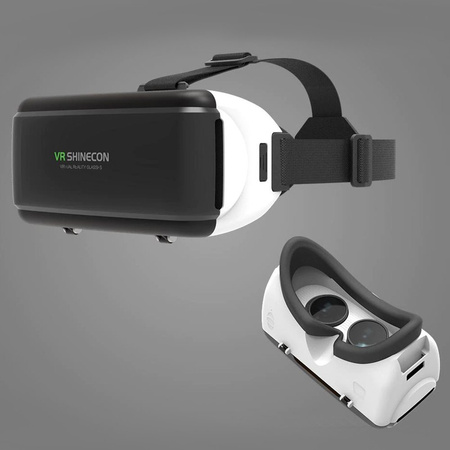 Okulary gogle wirtualna rzeczywistość 3D VR 360 Shinecon G06 pilot opaska - do smartfona