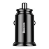 Baseus Circular inteligentna ładowarka samochodowa 2x USB QC3.0 Quick Charge 3.0 Scp Afc 30W
