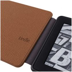 Etui Slim Case do Amazon Kindle Paperwhite 4, brązowe - ochronne z podstawką, dostęp do portów i przycisków