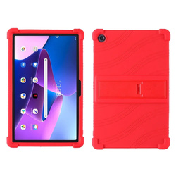 Etui Armor do Lenovo Tab 10.1 2025 / XU, czerwone - ochronne z podstawką
