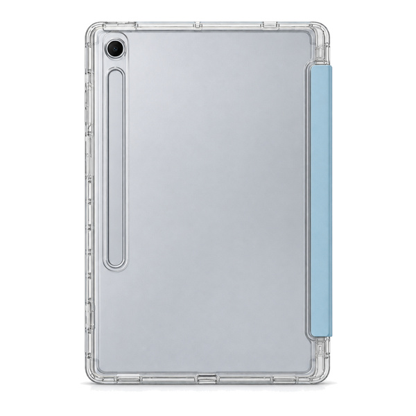 Etui Trifold do Galaxy Tab S10 Lite 10.9/ S10 FE/ S9 FE/ S9/ S8 z miejscem na rysik - niebieskie