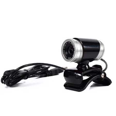 Kamera internetowa WebCam A860 czarna z mikrofonem 640x480 USB montaż clip
