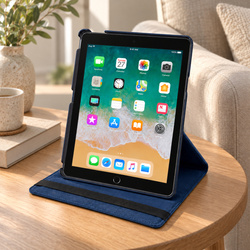 Etui obrotowe do Apple iPad Air/ Air 2 9.7" 2017/2018 gen 5/6 - granatowe