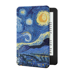 Etui graficzne Smart Case do Kindle Paperwhite 4, Starry Sky - ochronne z podstawką, dostęp do portów i przycisków