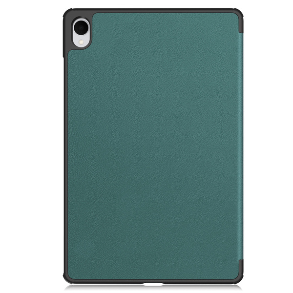 Etui Smart do Samsung Galaxy Tab S11 11 SM SMX736 z klapką, zielone - ochronne z podstawką