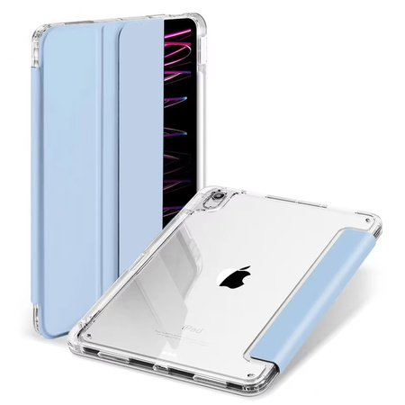 Etui Hard Crystal z uchwytem na rysik do Apple iPad 10.9 10 GEN 2022 / iPad 11 A16 11GEN 2025 - Blue