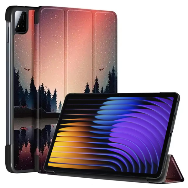 Etui Graficzne do Xiaomi Pad 7 / Pad 7 Pro 11.2 z klapką / Xiaomi Pad 7 Pro - ochronne z podstawką