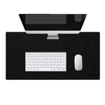 DUŻA PODKŁADKA mata ochronna na biurko pod mysz klawiaturę laptop 90x45 XXL, czarna