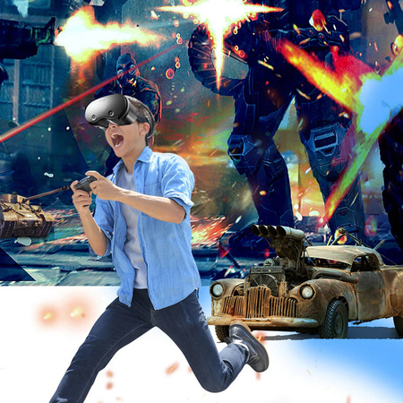 Okulary gogle wirtualna rzeczywistość 3D VR VRG PRO X7 do telefonu max 7"