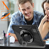 Etui pancerne Armor pasek do Xiaomi Mi Pad 6 / 6 Pro 2023 / 6 Pro, czarne - ochronne z podstawką