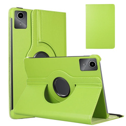 Etui Obrotowe 360 do Lenovo Tab M11 10.95, zielone - ochronne z podstawką, dostęp do portów i przycisków