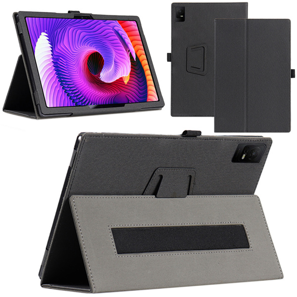 Etui Slim do Tcl Tab 10 Gen. 2 8496G 10.36 10.4 / Gen 2, czarne - ochronne z podstawką