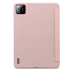 Etui Smart do Xiaomi Pad 7 / 7 PRO / Pad 8 / 8 PRO / Pad 9 z klapką i podstawką - różowe