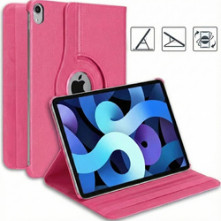 Etui Obrotowe do iPad 10.9 2022 Gen. 10 / iPad 11 2025 A16 Gen. 11, różowe - ochronne z podstawką