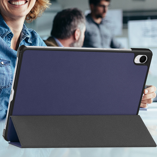 Etui Smart do Samsung Galaxy Tab S11 11 SM SMX736 z klapką, granatowe - ochronne