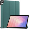 Etui Smart do Samsung Galaxy Tab S11 11 SM SMX736 z klapką, zielone - ochronne z podstawką
